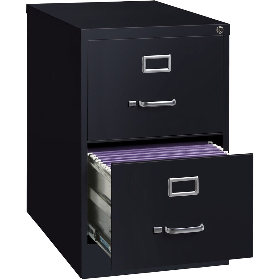 Lorell Fortress Series 26-1/2" Commercial-Grade Vertical File Cabinet - 60661
