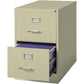 Lorell Fortress Series 26-1/2" Commercial-Grade Vertical File Cabinet - 60660