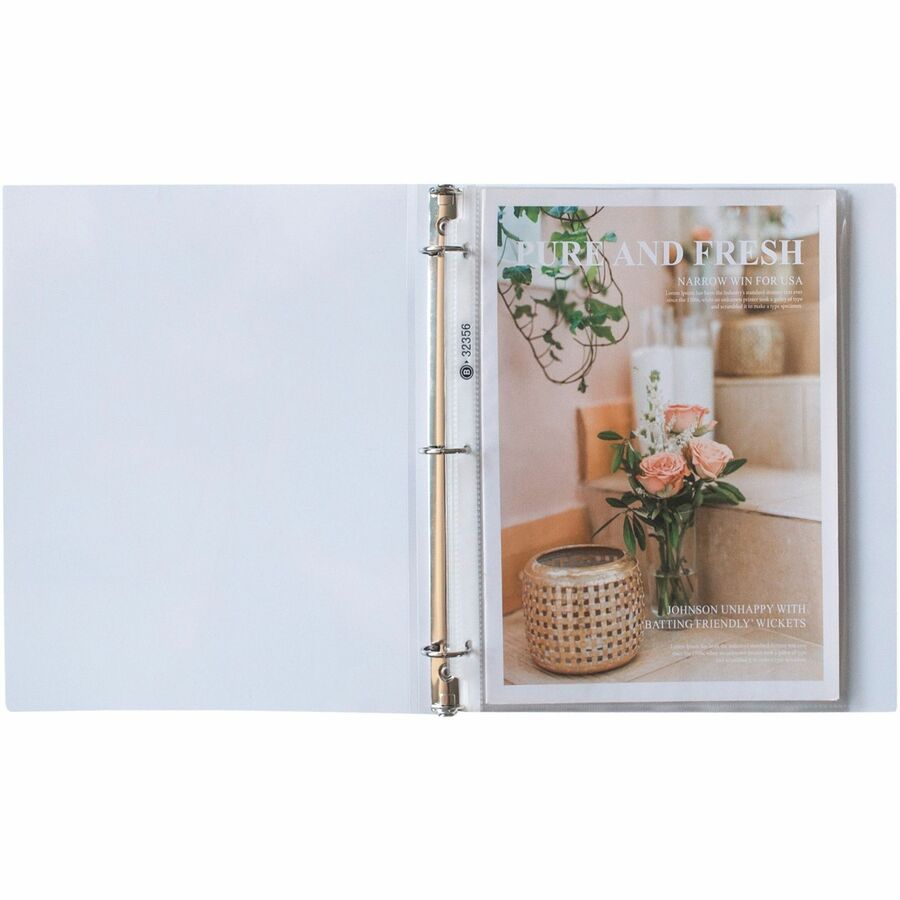 Business Source Nonglare Top-loading Sheet Protectors - 32356