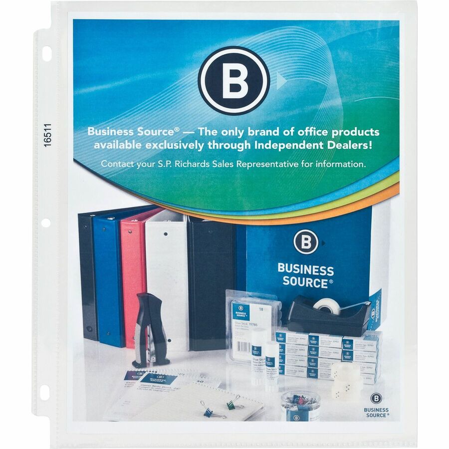 Business Source Sheet Protectors - 16511