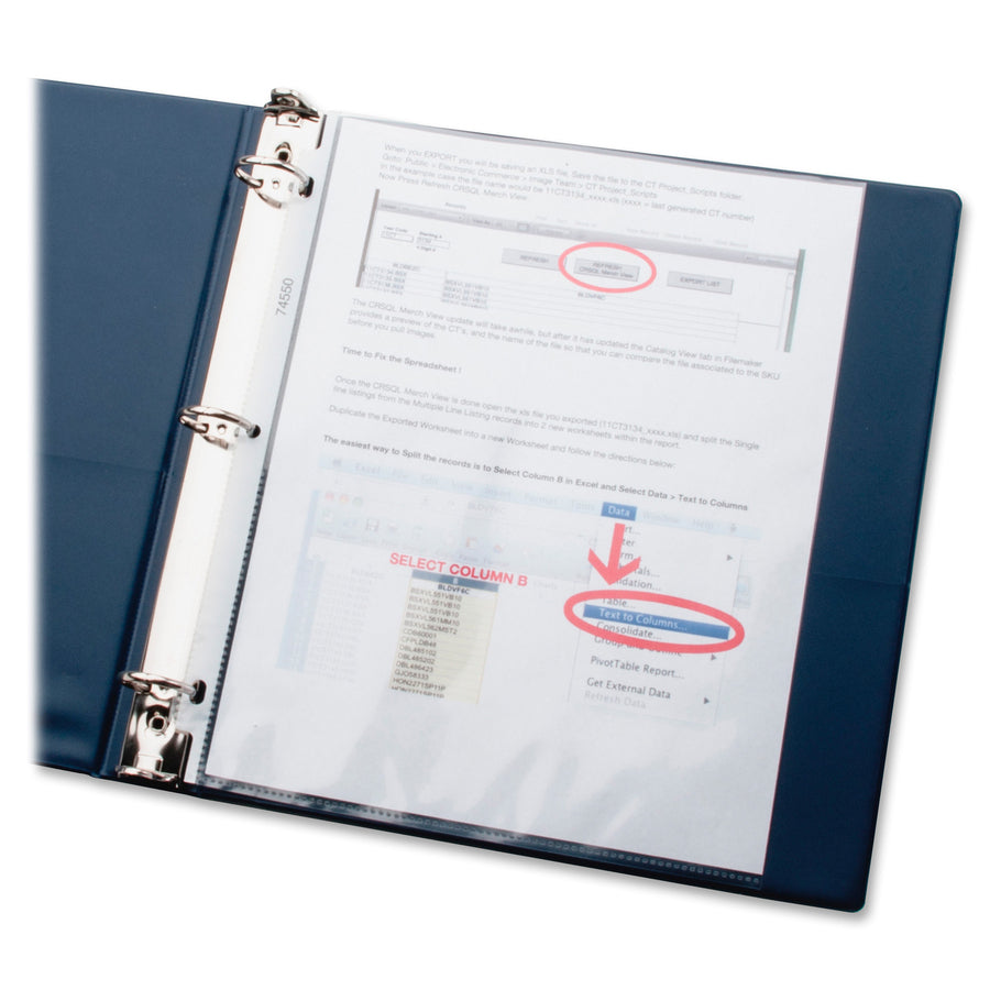 Business Source Sheet Protectors - 16511