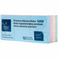 Business Source Premium Plain Pastel Adhesive Notes