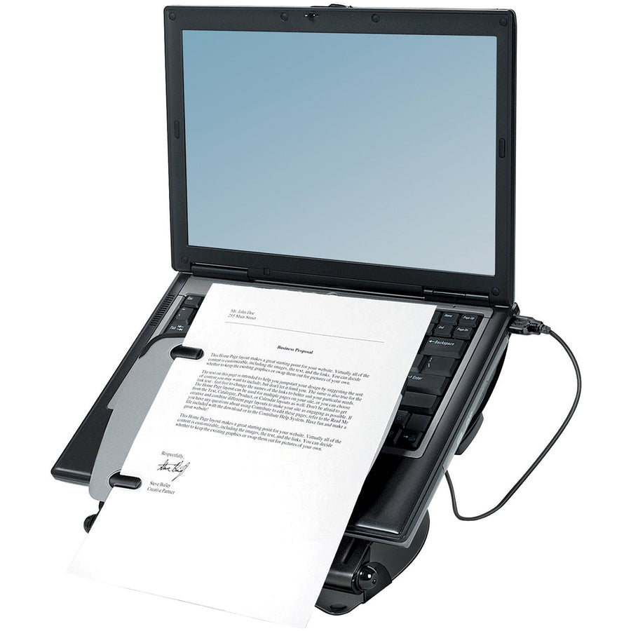 Fellowes Professional Series Laptop Workstation with USB - 8024601