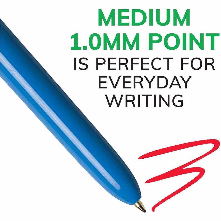 BIC 4-Color Original Retractable Ball Pen - MM11 AST
