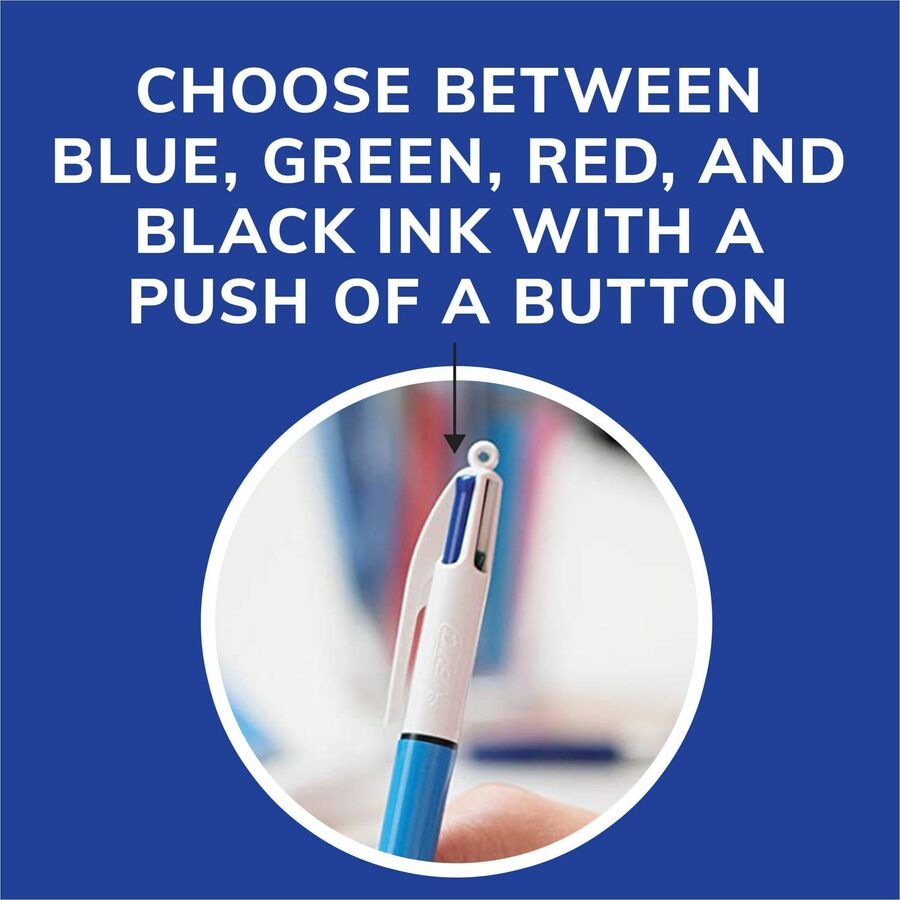 BIC 4-Color Original Retractable Ball Pen - MM11 AST