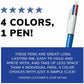 BIC 4-Color Original Retractable Ball Pen - MM11 AST