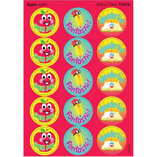 Trend Stinky School Time - Apple Stickers