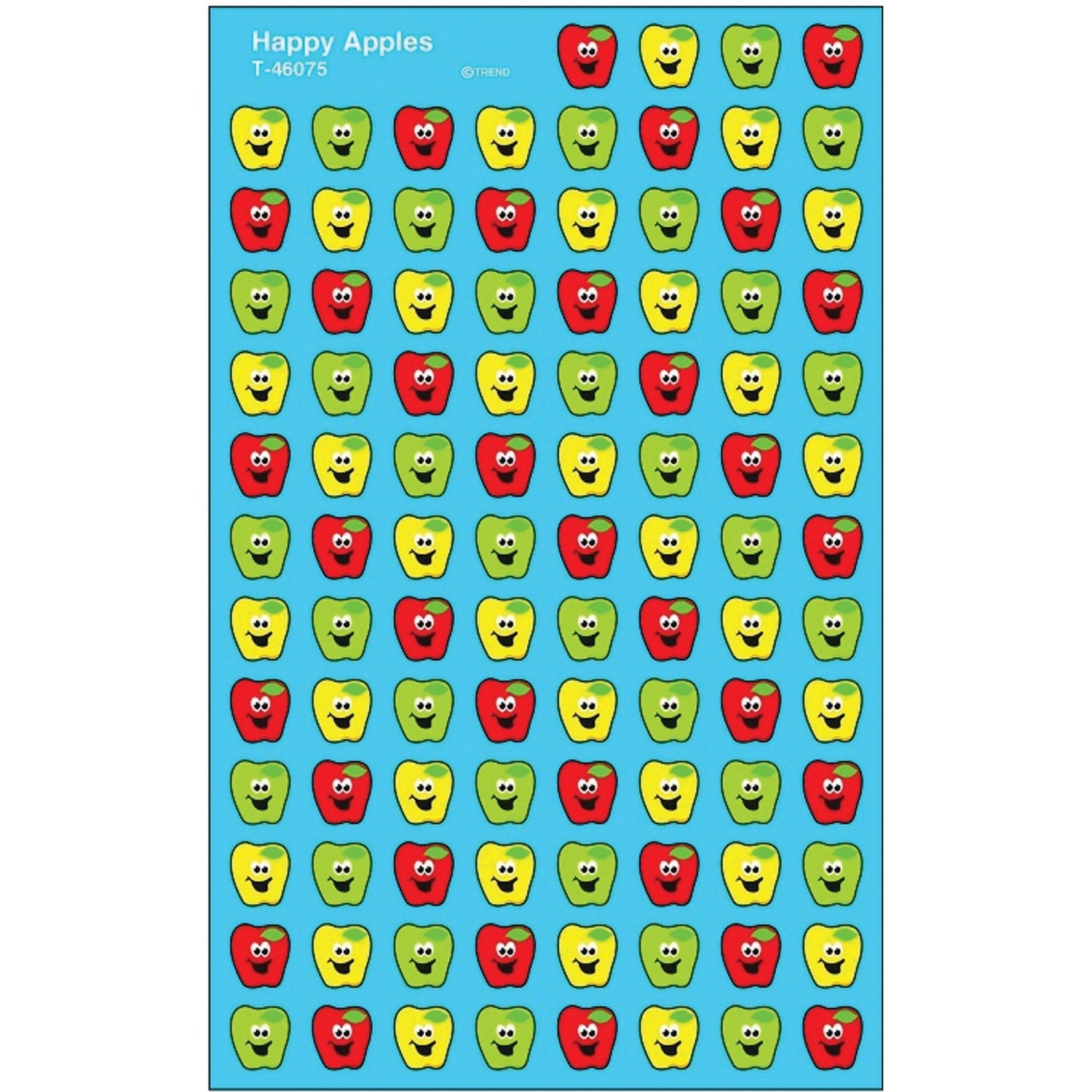 Trend Happy Apples superShapes Stickers