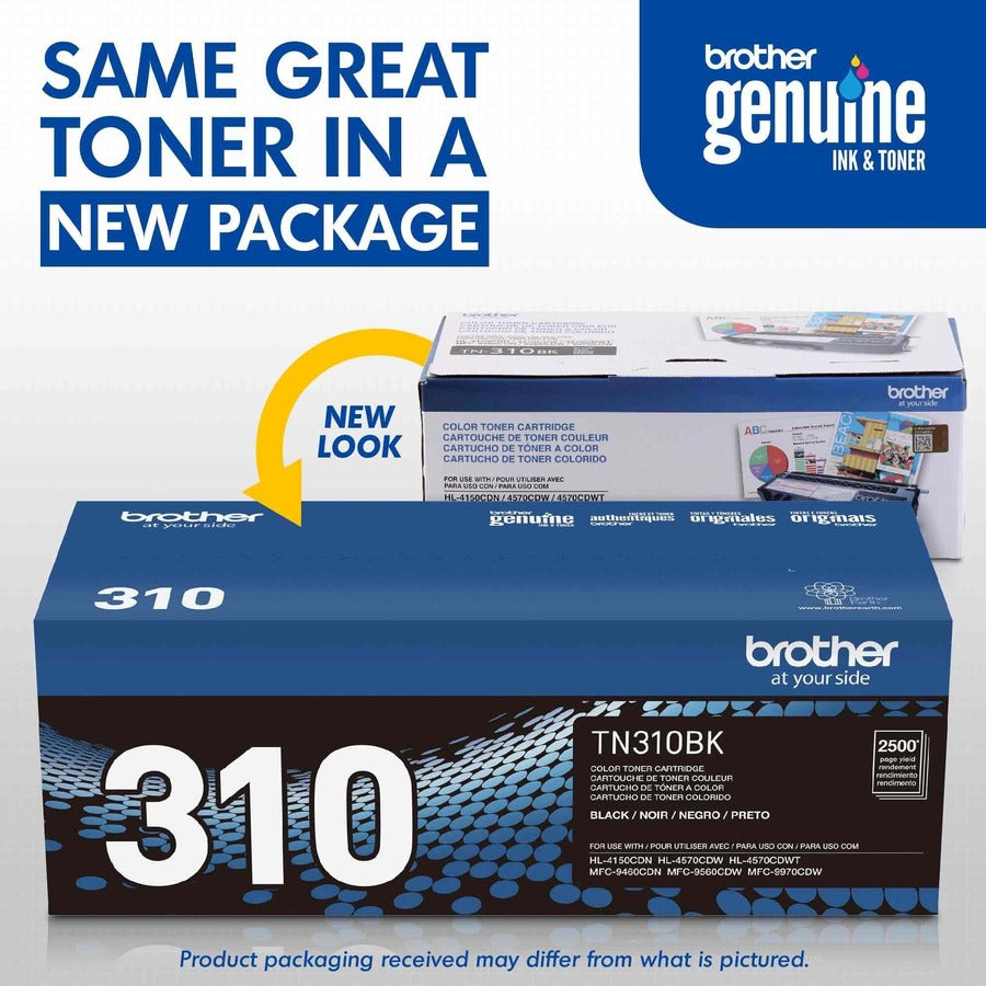 Brother TN310BK Original Toner Cartridge - TN310BK
