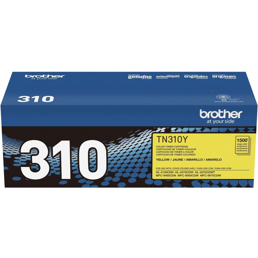 Brother TN310Y Original Toner Cartridge - TN310Y