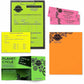 Astrobrights Color Copy Paper - "Neon" ,  5 Assorted Colours - 20270