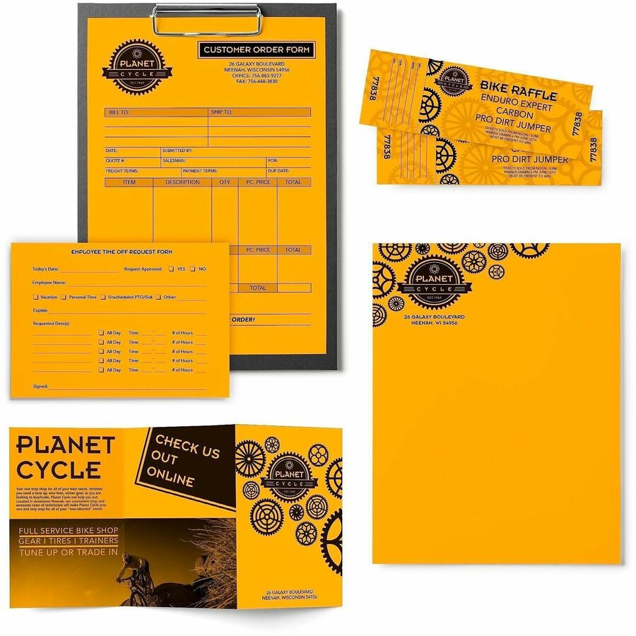 Astrobrights Color Copy Paper - Galaxy Gold - 22571