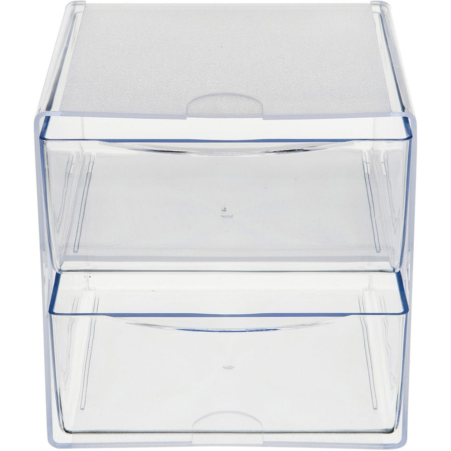 Deflecto Stackable Cube Organizer - 350101