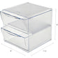 Deflecto Stackable Cube Organizer - 350101