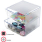 Deflecto Stackable Cube Organizer - 350101