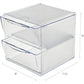 Deflecto Stackable Cube Organizer - 350101