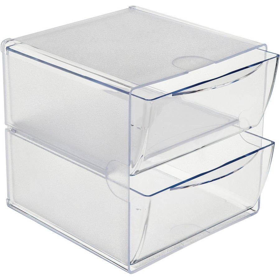 Deflecto Stackable Cube Organizer - 350101