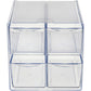 Deflecto Stackable Cube Organizer - 350301