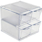 Deflecto Stackable Cube Organizer - 350301