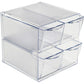 Deflecto Stackable Cube Organizer - 350301