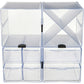 Deflecto Stackable Cube Organizer - 350401