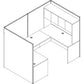 Lorell Essentials Series Credenza Shell - 69376