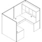Lorell Essentials Series Stack-on Hutch with Doors - 69384