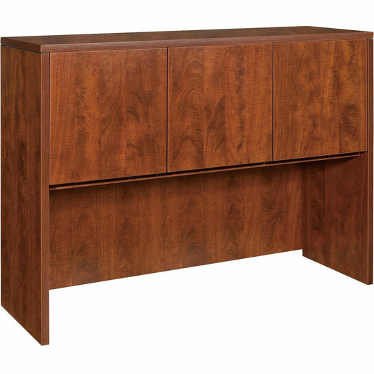 Lorell Essentials Series Stack-on Hutch with Doors