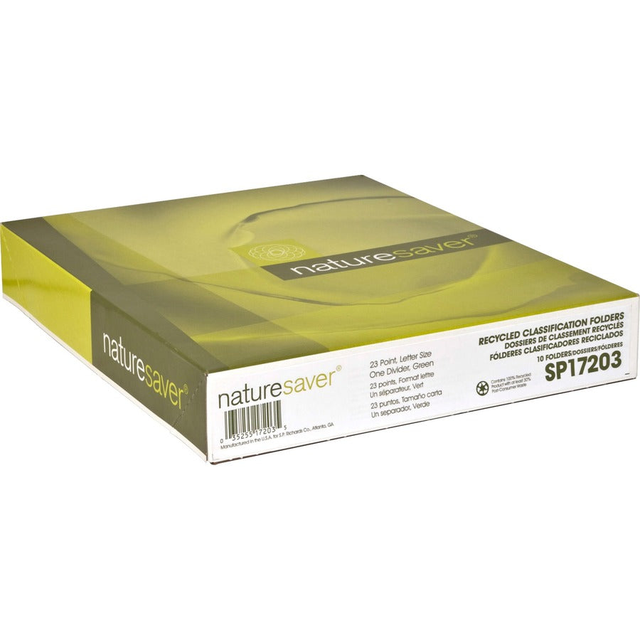 Nature Saver Letter Recycled Classification Folder - SP17203