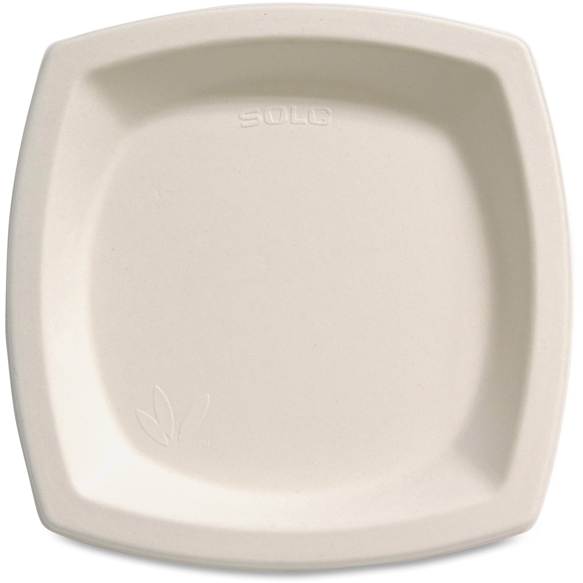 Solo Bare 6-7/10" Eco-Forward Square Plates