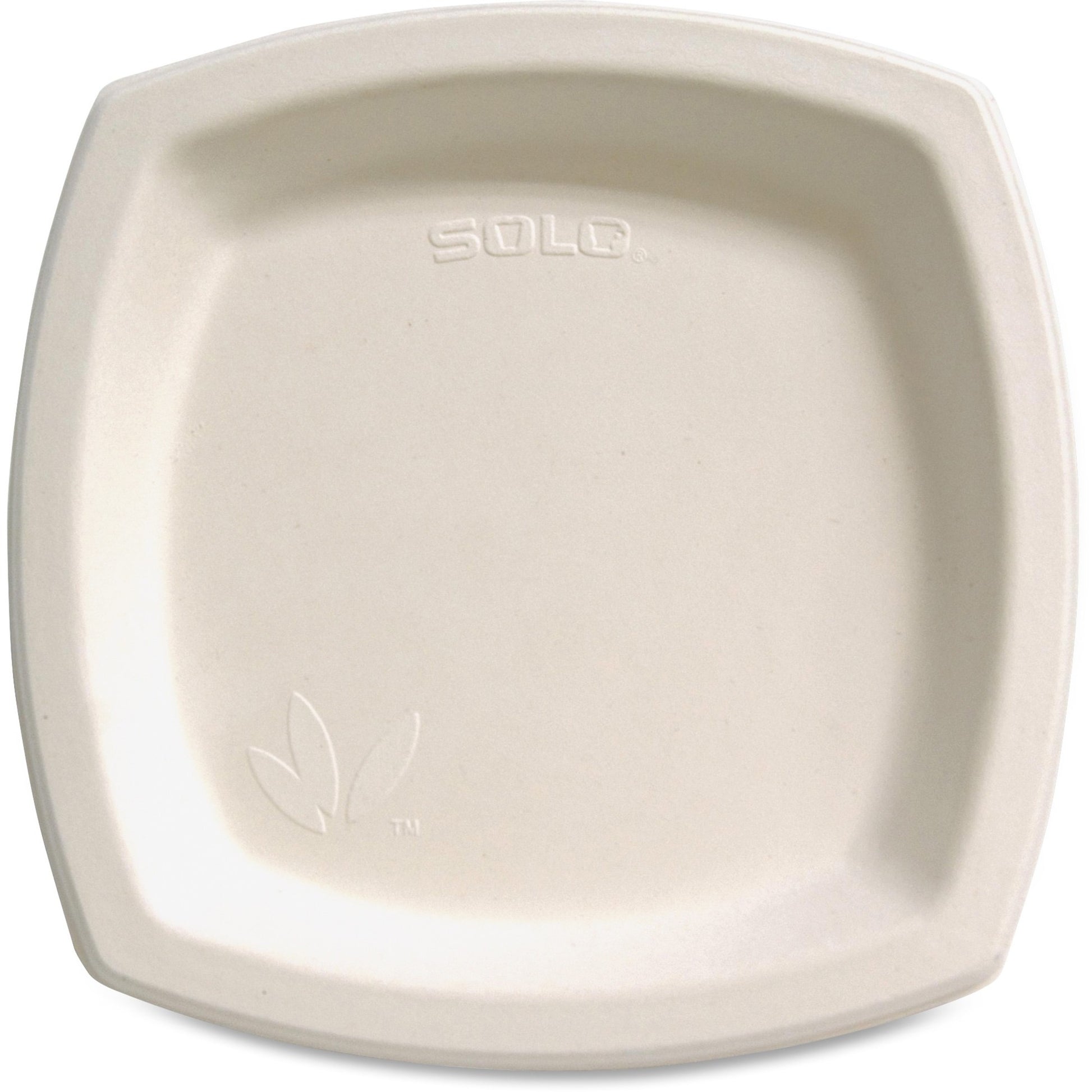 Solo Bare 8-1/4" Eco-Forward Square Plates