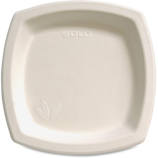 Solo Bare 8-1/4" Eco-Forward Square Plates