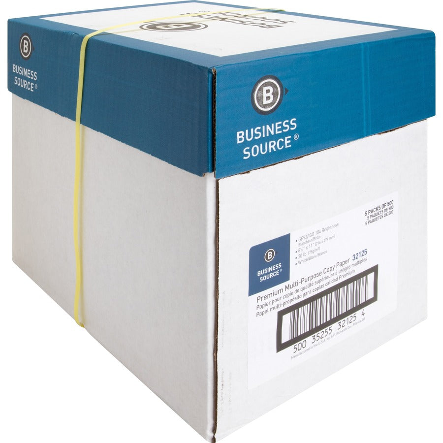 Business Source Premium Multipurpose Copy Paper - 32125
