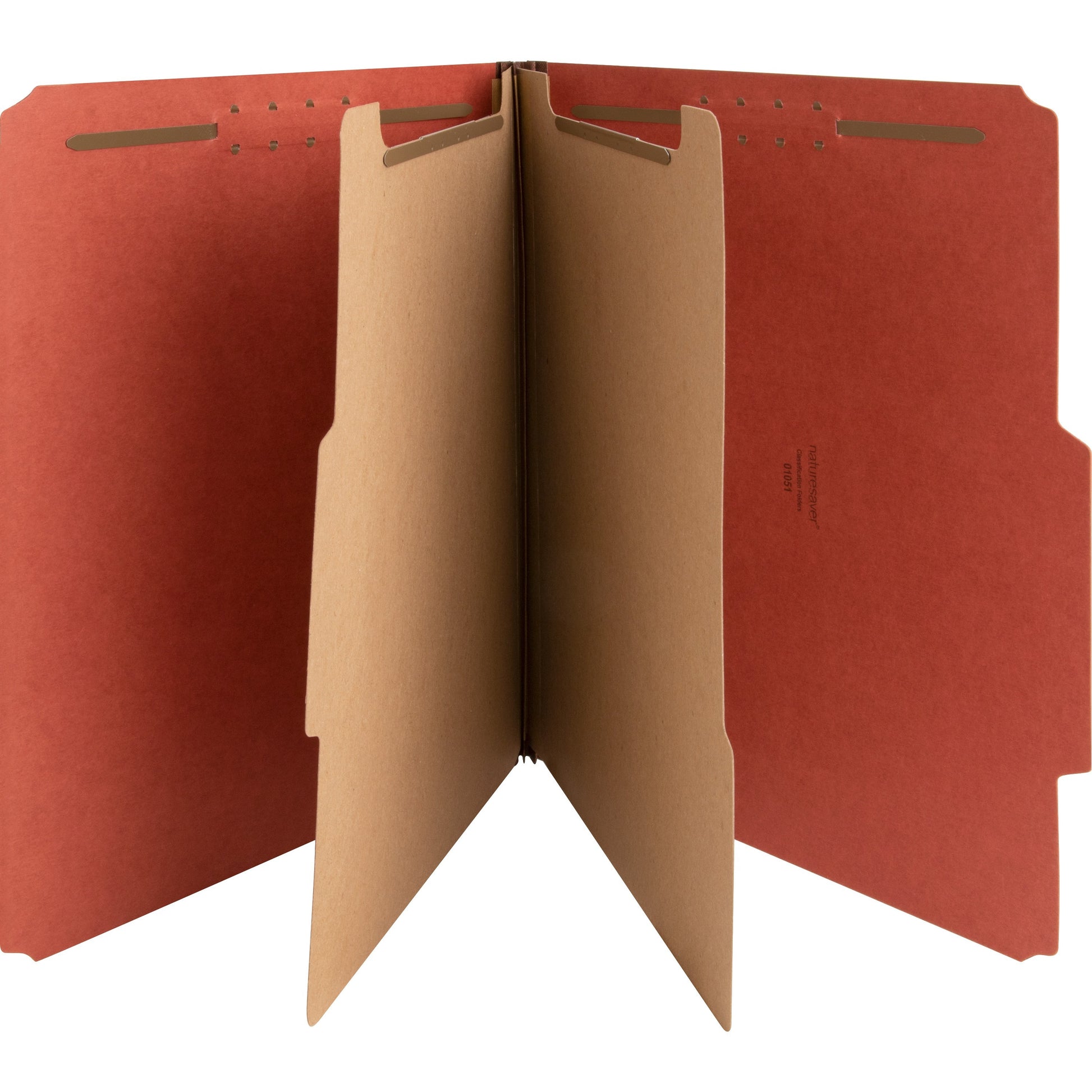Nature Saver 2/5 Tab Cut Letter Recycled Classification Folder