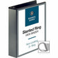 Business Source Basic D-Ring View Binders - 28448