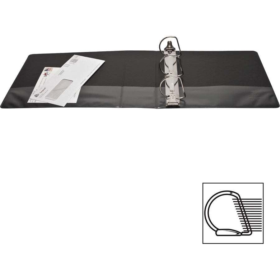 Business Source Basic D-Ring View Binders - 28449