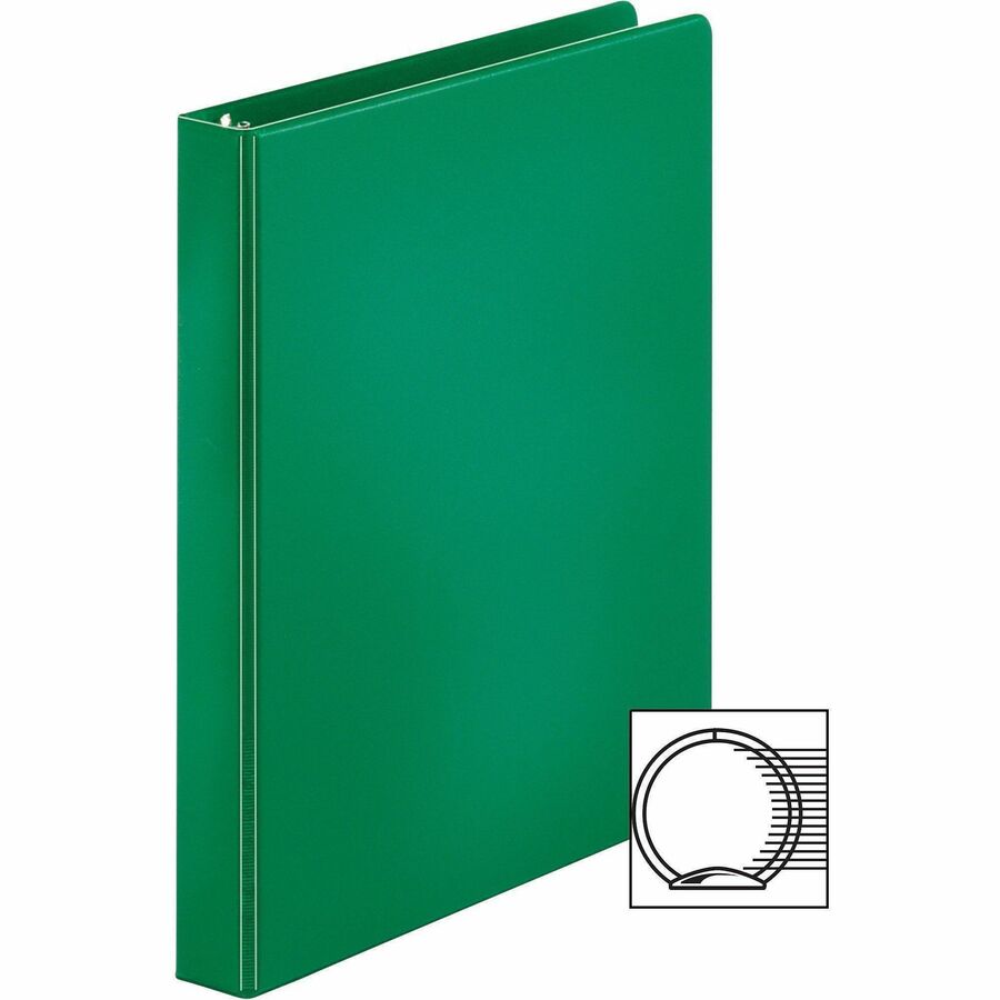 Business Source Basic Round Ring Binder - 28556