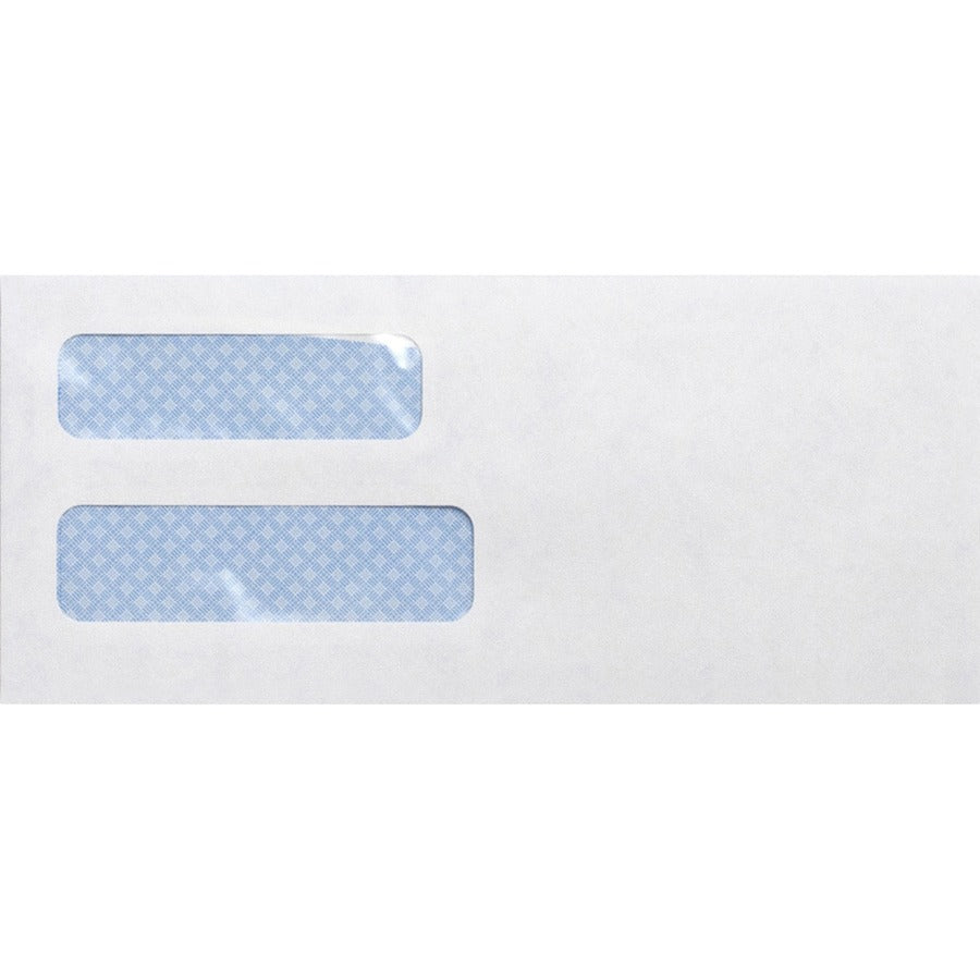Business Source No. 10 Double-Window Invoice Envelopes - 36694
