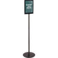 Deflecto Double-Sided Magnetic Sign Display - 692056