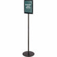 Deflecto Double-Sided Magnetic Sign Display - 692056
