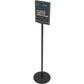 Deflecto Double-Sided Magnetic Sign Display - 692056