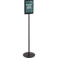 Deflecto Double-Sided Magnetic Sign Display - 692056
