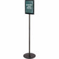 Deflecto Double-Sided Magnetic Sign Display - 692056