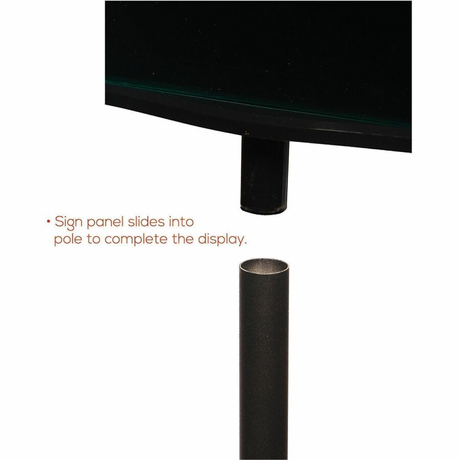 Deflecto Double-Sided Magnetic Sign Display - 692056