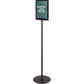 Deflecto Double-Sided Magnetic Sign Display - 692056