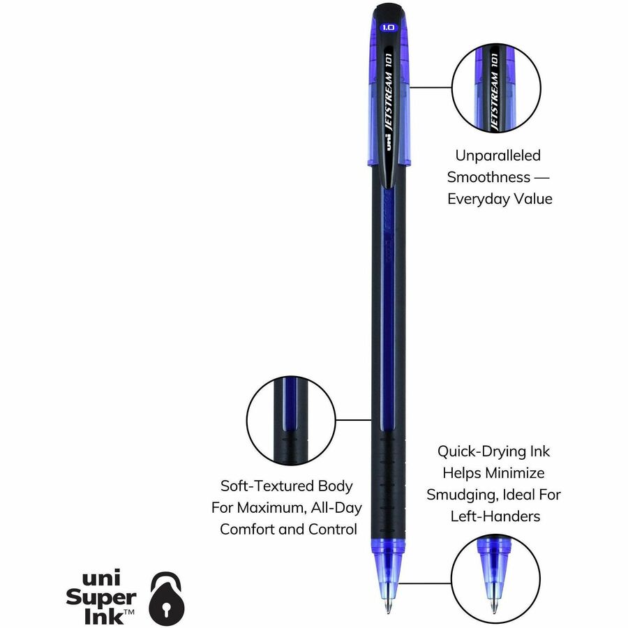 Uni-Ball Jetstream 101 Rollerball Pen - 1768012