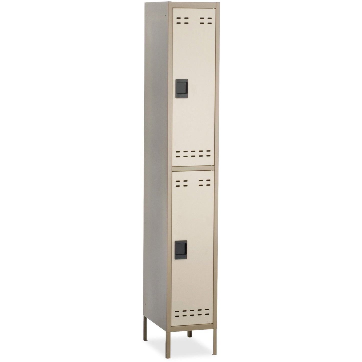 Safco Double-Tier Two-tone Locker with legs