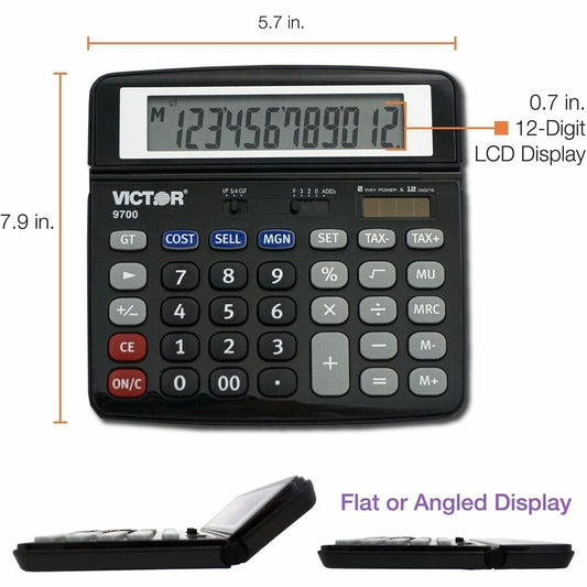 Victor 9700 Desktop Calculator - 9700