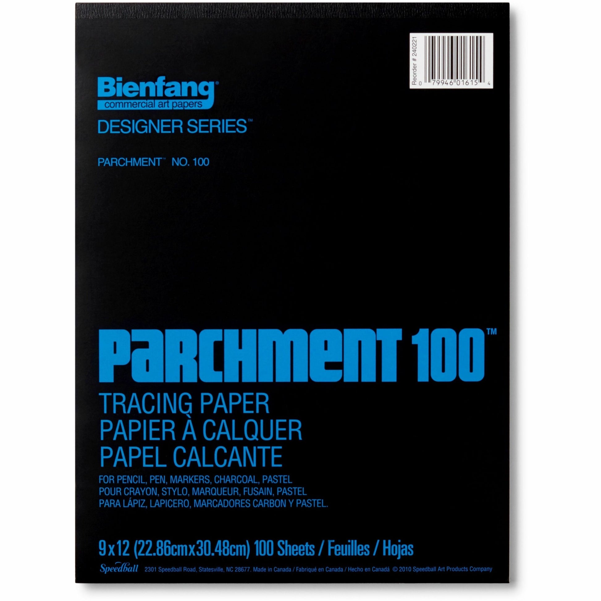 Bienfang Parchment Tracing Paper Pad