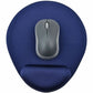 DAC&reg; MP-127 Super-Gel "Mini Round" Mouse Pad with Palm Support, Blue - 02123